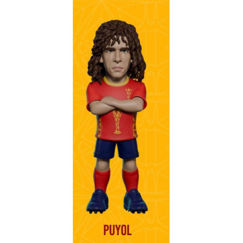 ESPAGNE - Puyol - Figurine Minix Coupe du Monde des Légendes 12cm