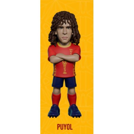 ESPAGNE - Puyol - Figurine Minix Coupe du Monde des Légendes 12cm