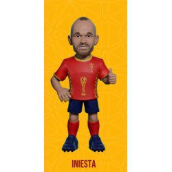 ESPAGNE - Iniesta - Figurine Minix Coupe du Monde des Légendes 12cm
