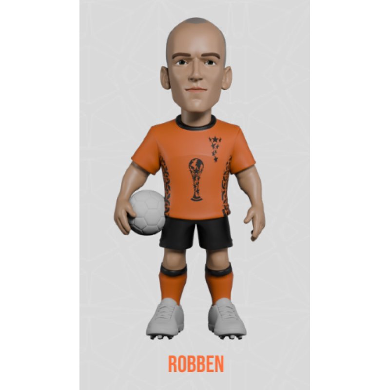 PAYS-BAS - Robben - Figurine Minix Coupe du Monde des Légendes 12cm