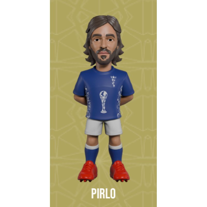 ITALIE - Pirlo - Figurine Minix Coupe du Monde des Légendes 12cm