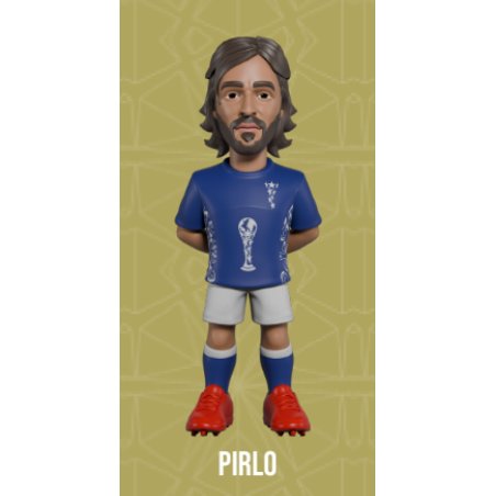 ITALIE - Pirlo - Figurine Minix Coupe du Monde des Légendes 12cm