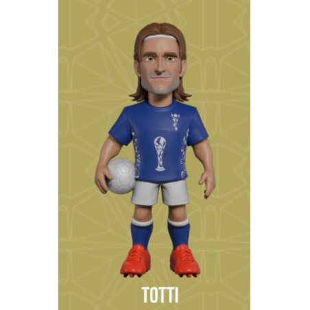 ITALIE - Totti - Figurine Minix Coupe du Monde des Légendes 12cm