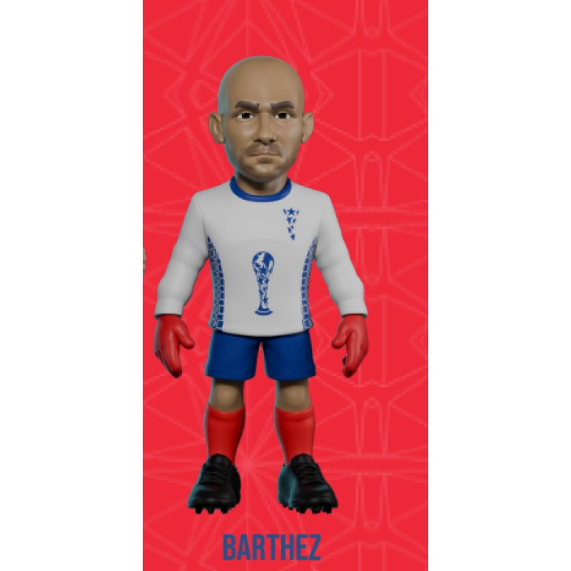 FRANCE - Barthez - Figurine Minix Coupe du Monde des Légendes 12cm
