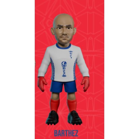FRANCE - Barthez - Figurine Minix Coupe du Monde des Légendes 12cm