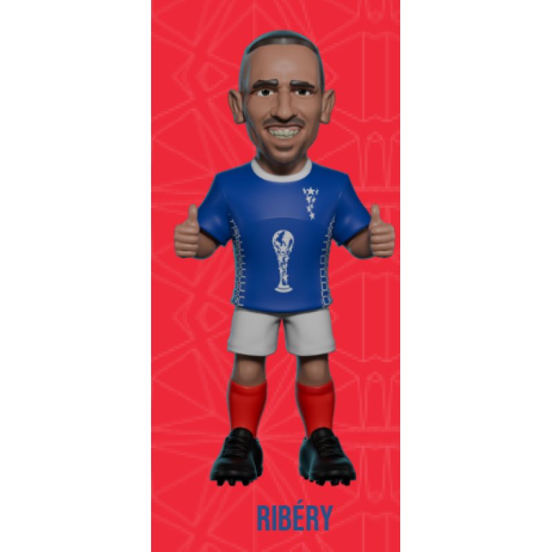 FRANCE - Ribery - Figurine Minix Coupe du Monde des Légendes 12cm