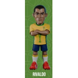 BRESIL - Rivaldo - Figurine Minix Coupe du Monde des Légendes 12cm