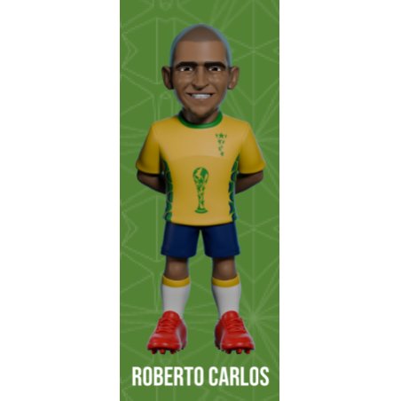 BRESIL - Roberto Carlos - Fig. Minix Coupe du Monde des Légendes 12cm