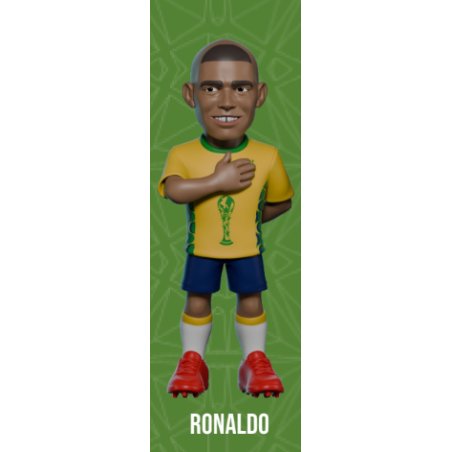 BRESIL - Ronaldo - Figurine Minix Coupe du Monde des Légendes 12cm
