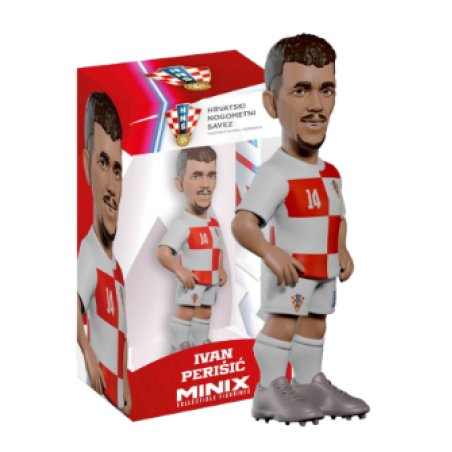 CROATIE - Perisic - Figurine Minix Coupe du Monde 12cm