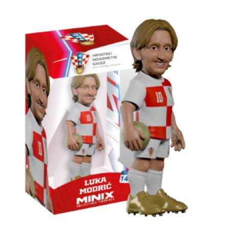 CROATIE - Modric - Figurine Minix Coupe du Monde 12cm