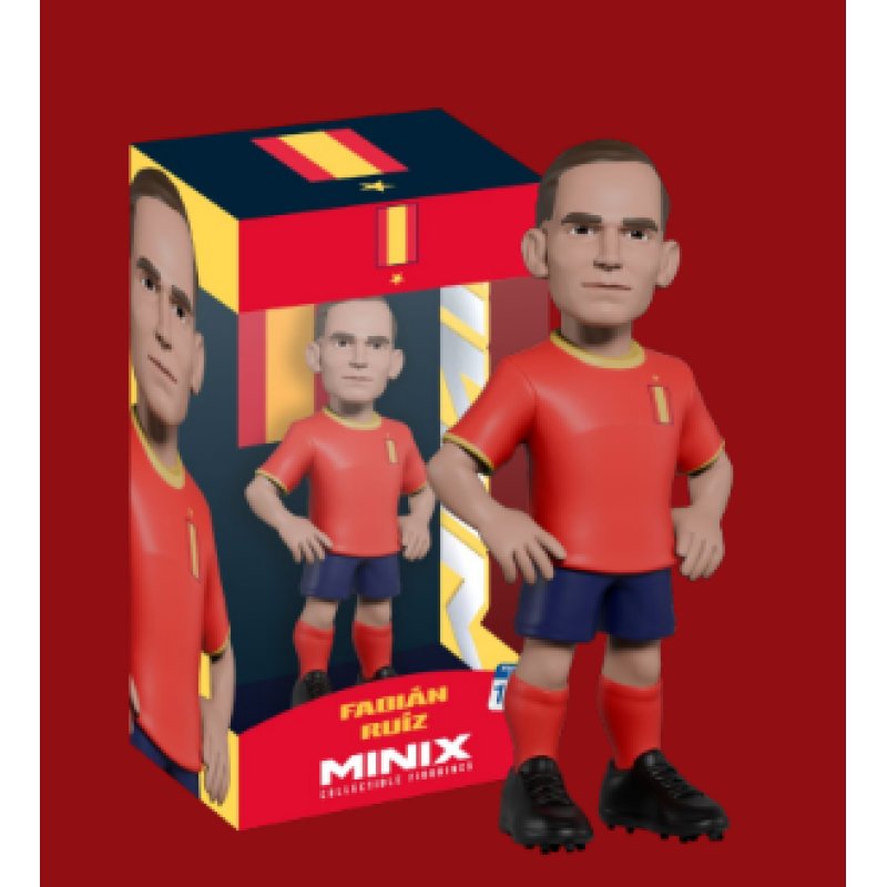 ESPAGNE - Ruiz - Figurine Minix Coupe du Monde 12cm