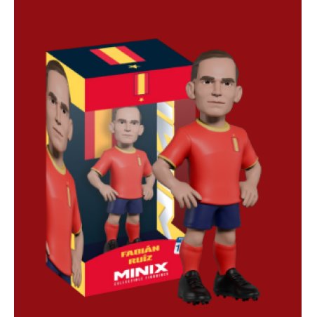 ESPAGNE - Ruiz - Figurine Minix Coupe du Monde 12cm