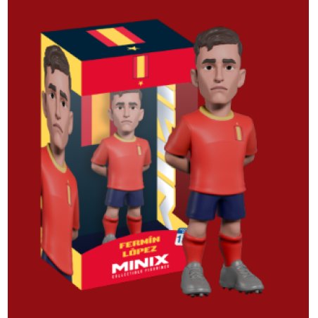 ESPAGNE - Lopez - Figurine Minix Coupe du Monde 12cm