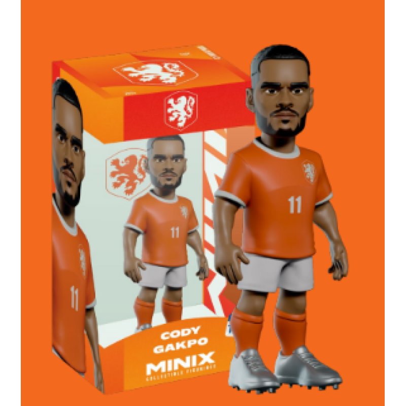 PAYS-BAS - Gakpo - Figurine Minix Coupe du Monde 12cm