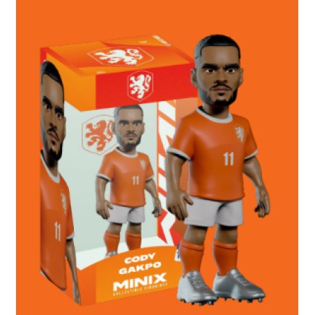 PAYS-BAS - Gakpo - Figurine Minix Coupe du Monde 12cm