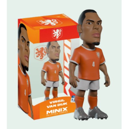 PAYS-BAS - Van Dijk - Figurine Minix Coupe du Monde 12cm