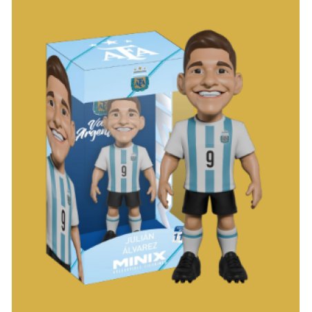 ARGENTINE - Alvarez - Figurine Minix Coupe du Monde 12cm