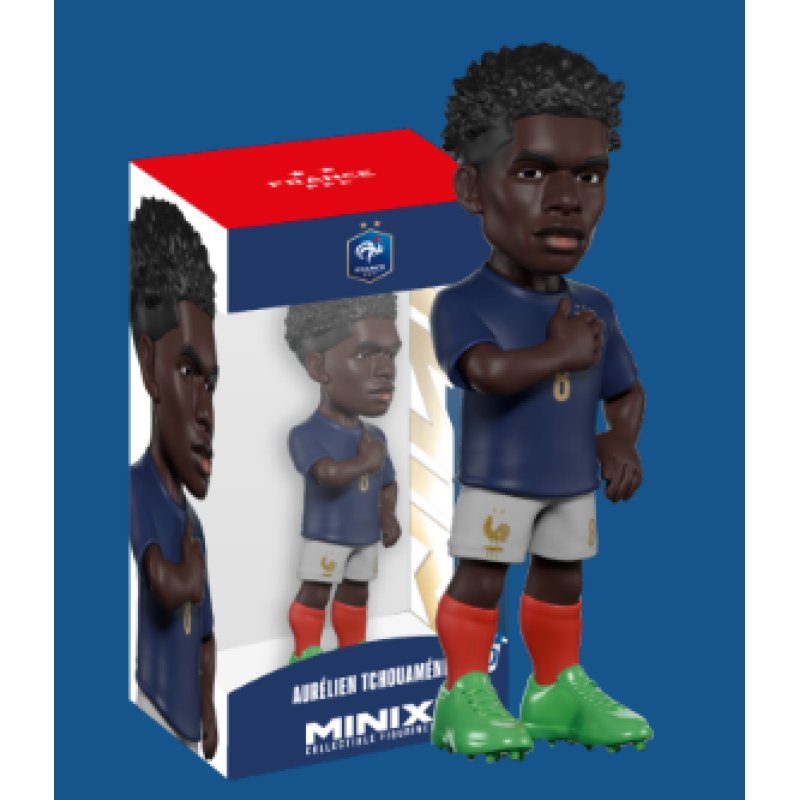 FRANCE - Tchouaméni - Figurine Minix Coupe du Monde 12cm