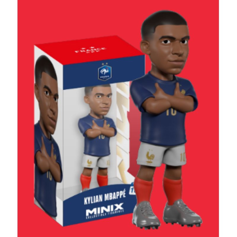 FRANCE - Mbappé - Figurine Minix Coupe du Monde 12cm