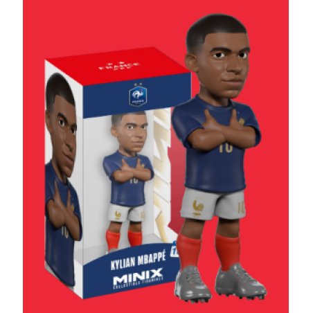 FRANCE - Mbappé - Figurine Minix Coupe du Monde 12cm