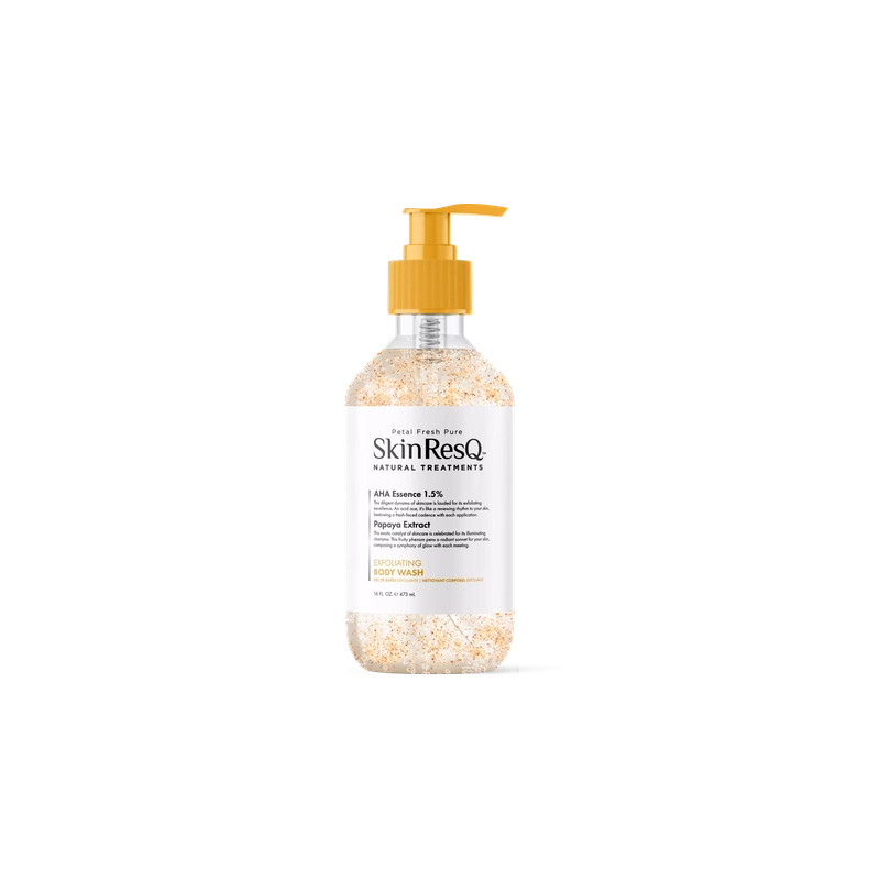 Petal Fresh - Skin ResQ Exfoliating Body Wash - 473 ml.