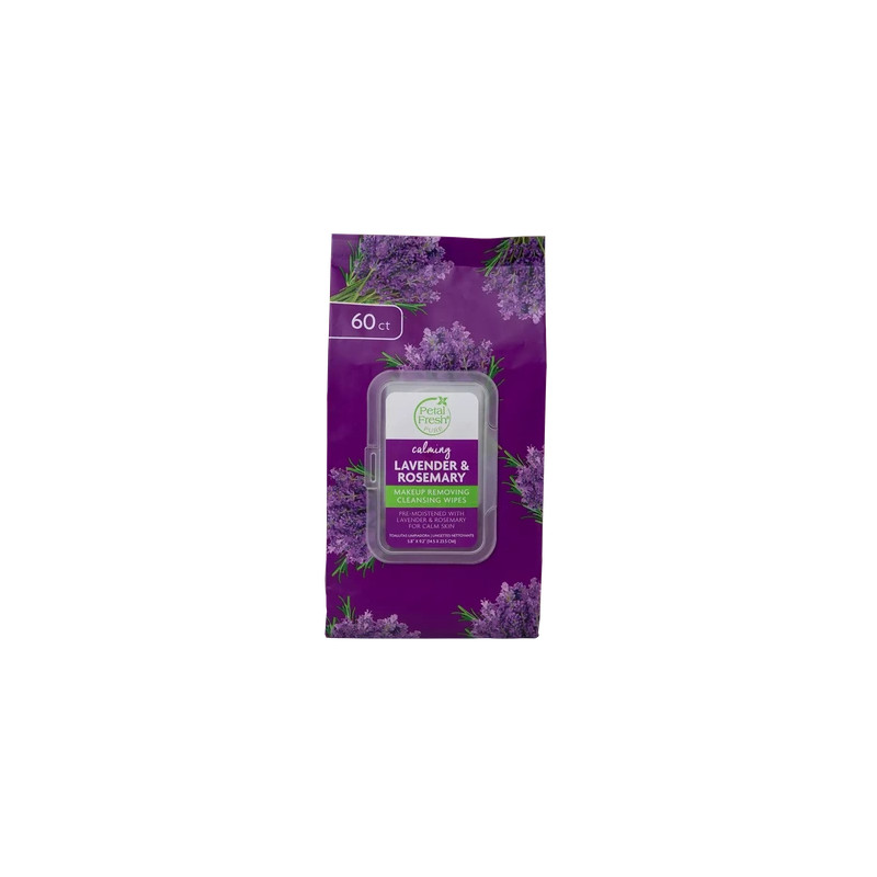 Petal Fresh - Pure Lavender & Rosemary Makeup Removing Wipes