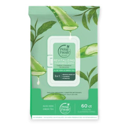 Petal Fresh - Pure Revitalizing Aloe Vera & Green Tea Cleansing Wipes