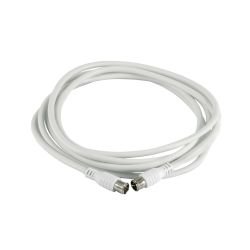 Kathrein ETG 15 câble coaxial 1,5 m F Blanc
