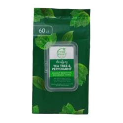 Petal Fresh - Pure Tea Tree & Peppermint Makeup Removing Wipes