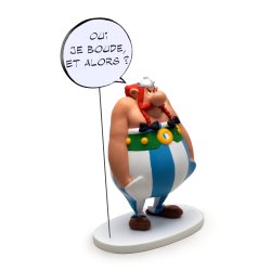 Plastoy - Collection Bulle : Obélix - Oui je boude ? Et alors ! - Nouvelle Edition Figurine
