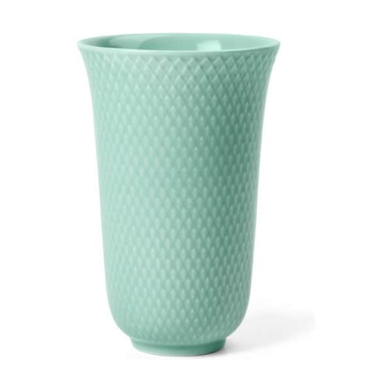 Lyngby Porcelæn - Rhombe Color Vase - 20cm - Aqua