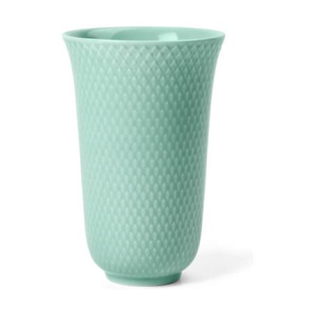 Lyngby Porcelæn - Rhombe Color Vase - 20cm - Aqua