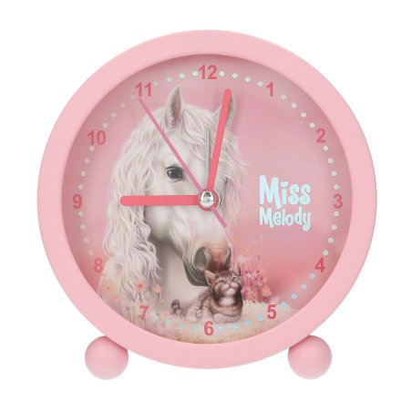 Miss Melody 0414088 réveille-matin Réveil à quartz Rose