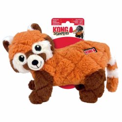 Kong - KONG SCAMPERS RED PANDA M - Red - 23x25.5x12CM