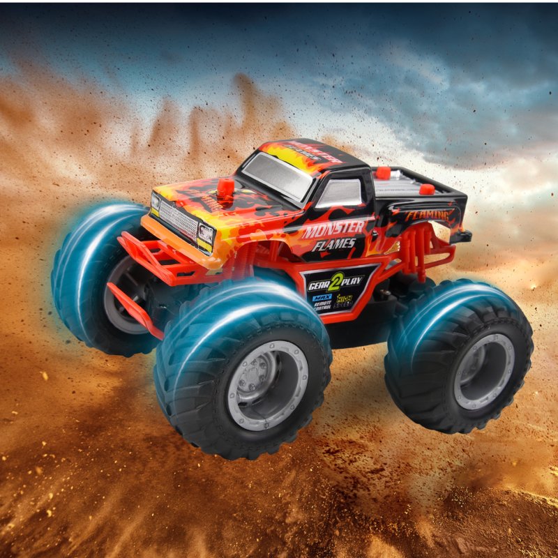 Gear2Play RC Monster Flames Radio-Controlled (RC) model Monster truck Electric engine