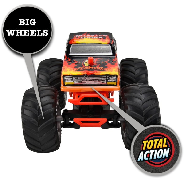 Gear2Play Radio-controlled RC Monster Flames 19 cm