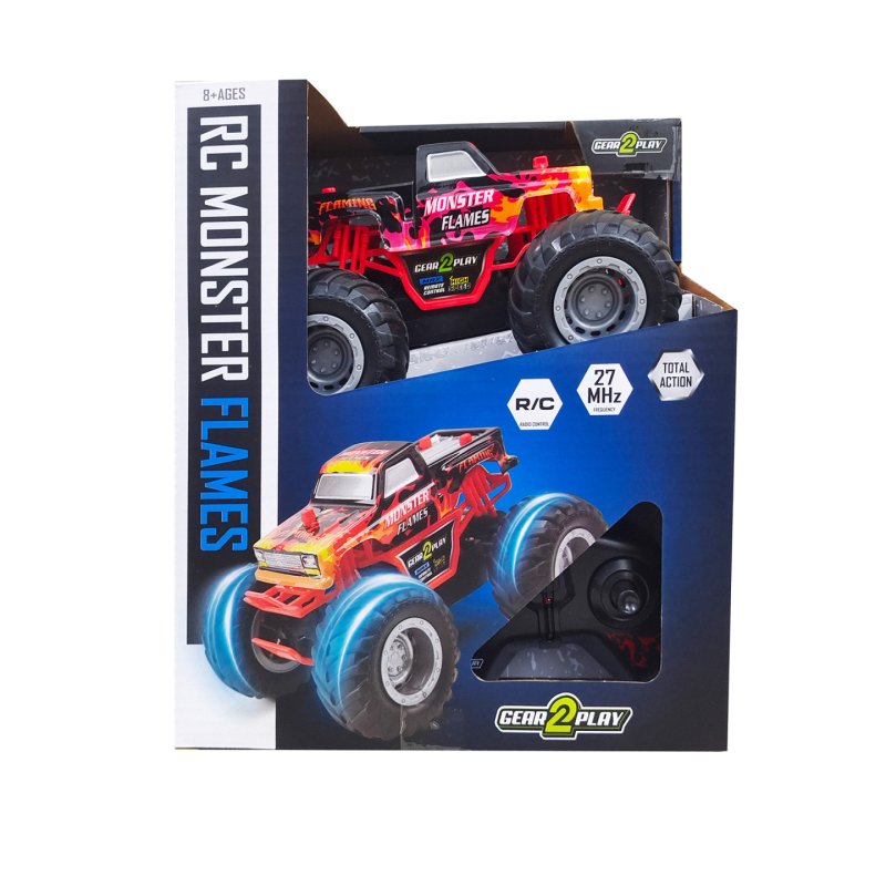Gear2Play Radio-controlled RC Monster Flames 19 cm