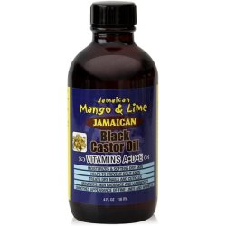 Jamaican Mango Black Castor Oil with Vitamins A, D, and E