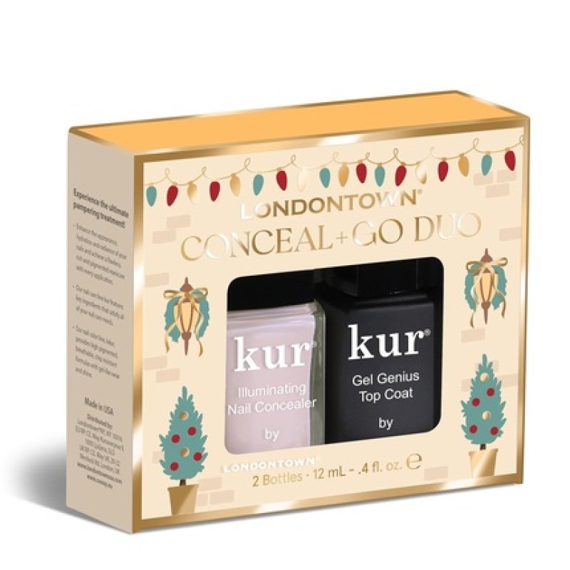 Londontown Kur Nail Conceal & Go Duo Set with Nail Illuminating Concealer