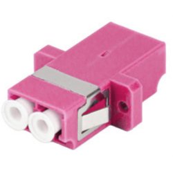 ADAPTADOR FIBRA OPTICA LANBERG MULTI LC/UPC DUPLEX OM4