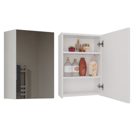 Topeshop POLA 1DL BIEL armoire de rangement de salle de bain Blanc