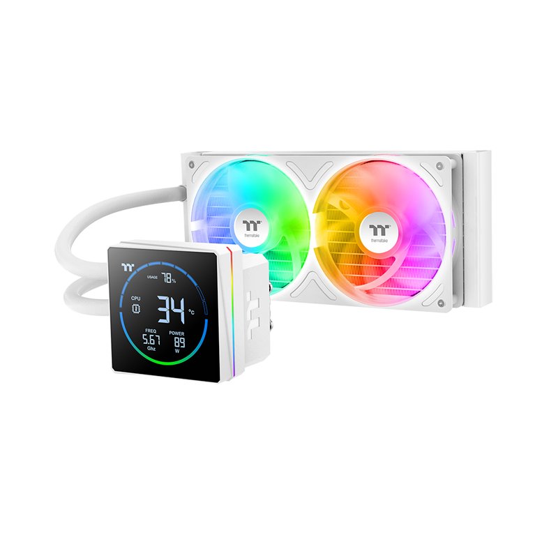 K Thermaltake TH240-S V3 ARGB Sync AIO Snow Edition