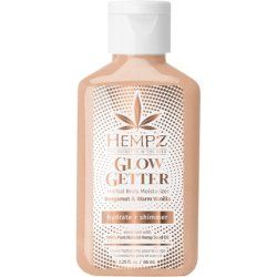 Hempz Body Lotion Glow Getter Mini Daily Moisturizing Cream with Shea Butter and Aloe