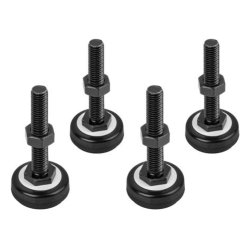 SET LANBERG 4 PATAS M10 PARA ARAMRIOS RACK