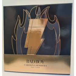 Carolina Herrera Bad Boy Gift Set EdT Spray 50ml Shower Gel 100ml