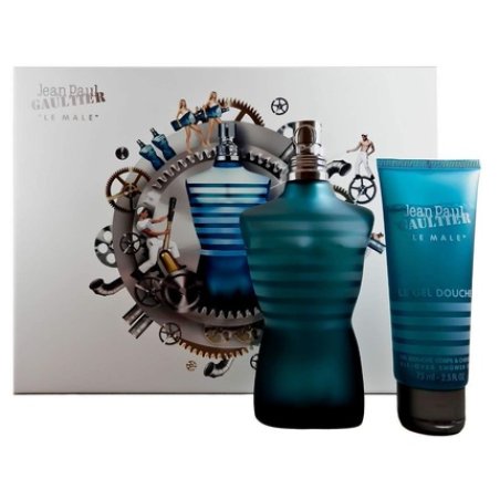 Jean Paul Gaultier Le Male Eau de Toilette Spray 125ml Shower Gel 75ml Set