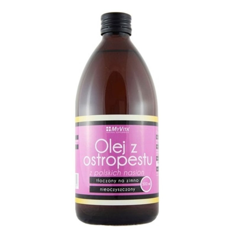 Purevital Organic Milk Thistle Oil - Cold-Pressed 500ml