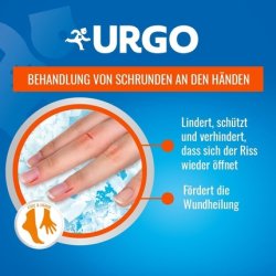 Urgo Skin Cracks Filmogel Liquid Plaster for Treatment of Skin Cracks