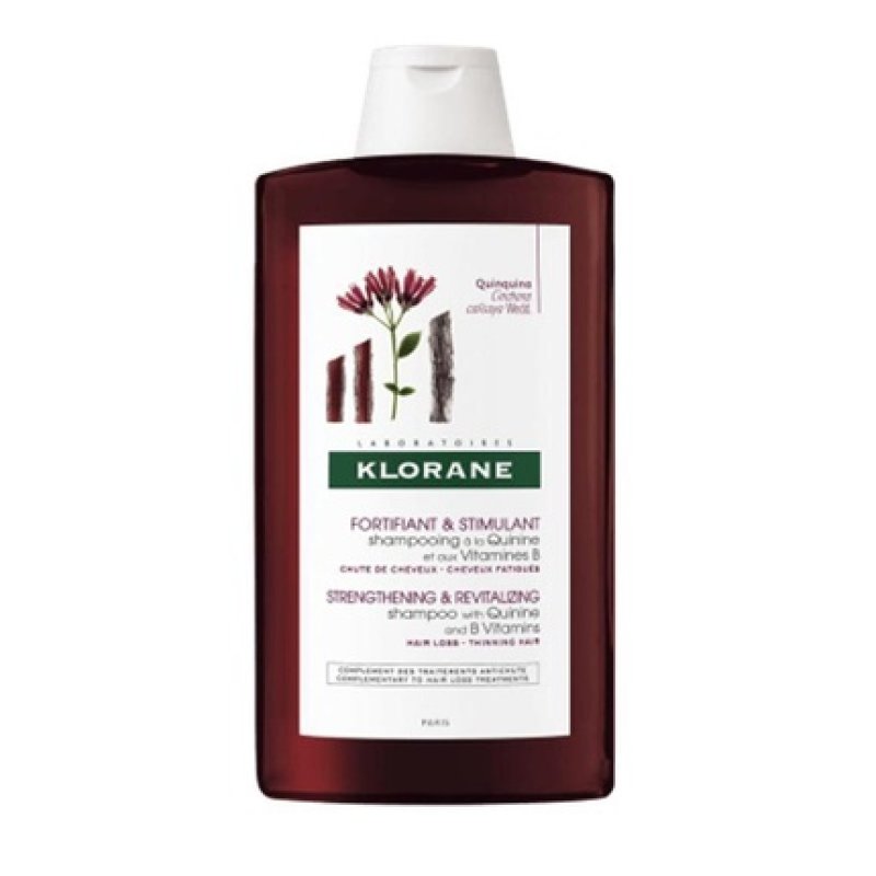 Klorane Quinine Shampoo 400ml Strengthening Shampoo For Hair